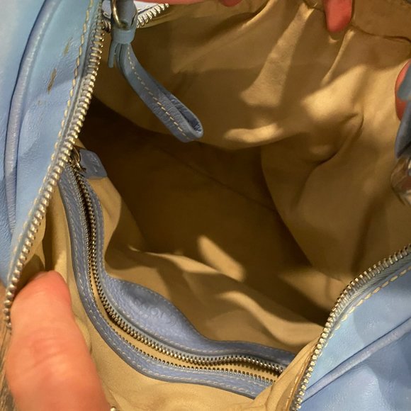 Tod's Handbag, Slate Blue, Rare Color - Picture 7 of 10